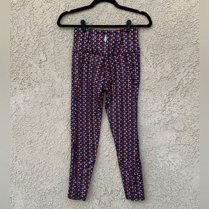 NWOT Free People FP Movement Mini Floral Leggings